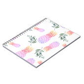 PINK & ORANGE PINEAPPLE NOTIZBLOCK (Linke Seite)