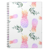 PINK & ORANGE PINEAPPLE NOTIZBLOCK (Vorderseite)