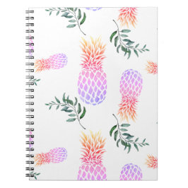 PINK & ORANGE PINEAPPLE NOTIZBLOCK