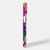 Pink Orange und Black iPhone Case (Rückseite / Rechts)