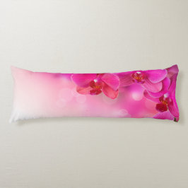 Pink Orchid Blooming Body Pillow Seitenschläferkissen