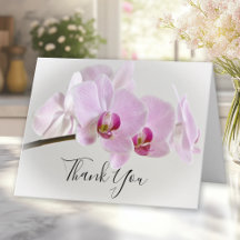 Pink Orchid Blume Beerdigung Beileid Vielen Dank