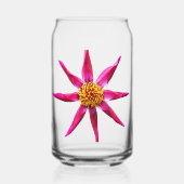 Pink Orchid Dahlia Bloom Floral Dosenglas (Vorderseite)