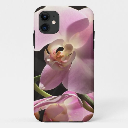 Pink Orchid Floral Phone Cover Fall Blume (Rückseite)