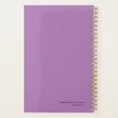 Pink Orchid Joy Planner Planer (Rückseite)