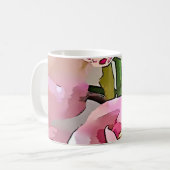 Pink Orchid Kaffeetasse (Vorderseite Links)