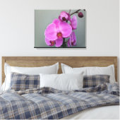 PINK ORCHID Leinwand (Insitu (Schlafzimmer))