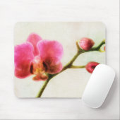 Pink Orchid Mousepad (Mit Mouse)