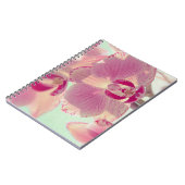 Pink Orchid Notizblock (Linke Seite)