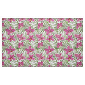 Pink orchid pattern stoff (Fat Quarter (45,7 x 55,9 cm))