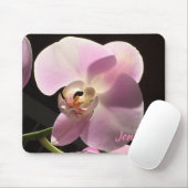 Pink Orchid Personalisiert Floral Mouse Pad Mousepad (Mit Mouse)