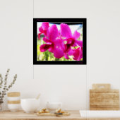 Pink Orchid Poster (Küche)