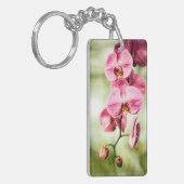 Pink Orchid Schlüsselanhänger (Vorderseite links)