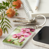 Pink Orchid Schlüsselanhänger (Vorderseite rechts)