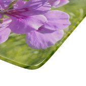 Pink Orchid Schneidebrett (Ecke)