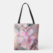 Pink Orchid Tote Bag Tasche (Rückseite)