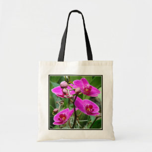 Pink-Orchideen Tragetasche