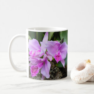 Pink Orchids Bouquet Kaffeetasse