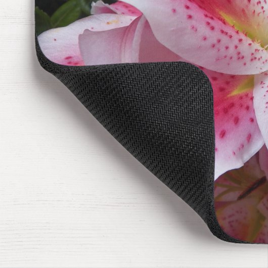 Pink Oriental Lifloral Mousepad (Ecke)