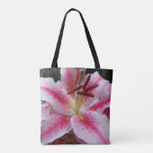 Pink Oriental Lifloral Tasche (Rückseite)