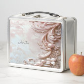Pink Ornate Pearl and Floral Lunchbox (Beispiel)