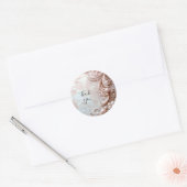 Pink Ornate Pearl and Floral Sticker (Umschlag)