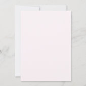 Pink Oster 2. Geburtstag Einladung (Rückseite)
