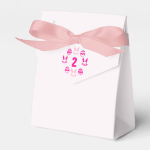 Pink Oster 2. Geburtstag Geschenkschachtel