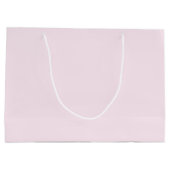 Pink Oster 2. Geburtstag Große Geschenktüte (Rückseite)