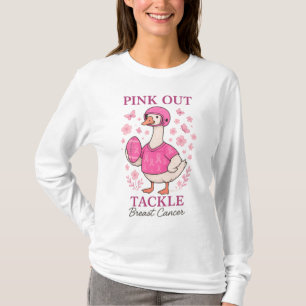 Pink Out - Breastkrebs-Fußball-Gans bekämpfen T-Shirt