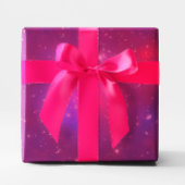 Pink Overlay Galaxy Cluster Geschenkpapier