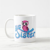 Pink Owl Big Sister Kaffeetasse (Links)