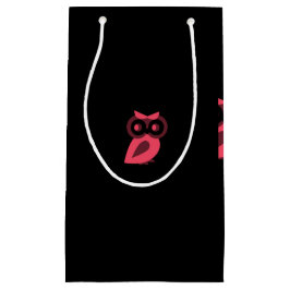 Pink Owl Geschenktasche Kleine Geschenktüte