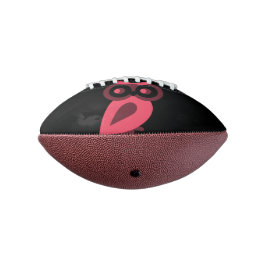 Pink Owl Mini Football