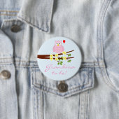 Pink Owl Oma Button (Beispiel)