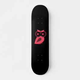 Pink Owl Skateboard