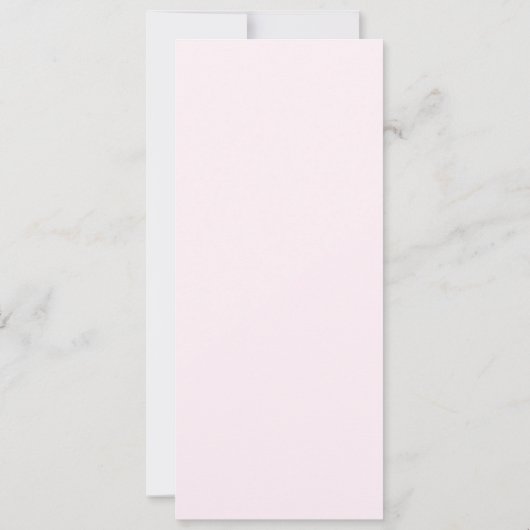 Pink Owl Sonogram Babydusche Einladung (Rückseite)