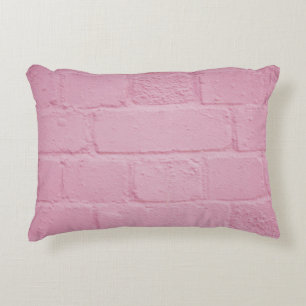 PINK PAINK BRICK WALL DEKOKISSEN