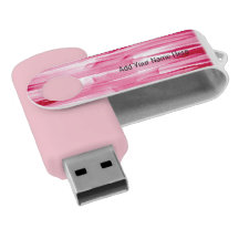 Pink Paint Brushstrikes