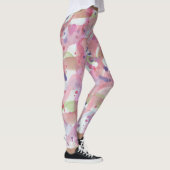 Pink Paint Splash Leggings (Rechts)