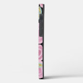 Pink Painted Rose Case-Mate iPhone Hülle (Rückseite / Links)