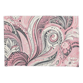 Pink Paisley Die Zuhause Studio Kissenbezug