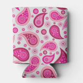 Pink Paisley Dosenkühler (Rückseite)