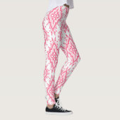 Pink Paisley Gemusterte Leggings (Rechts)
