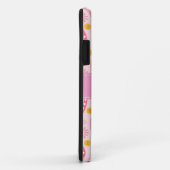 Pink Paisley iPhone Monogram Custom Case-Mate iPhone Hülle (Hinten/Rechts)