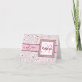 Pink Paisley Monogrammed (Vorderseite)