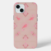 Pink Paisley Pattern Case-Mate iPhone Hülle (Rückseite)