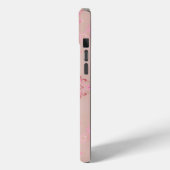 Pink Paisley Pattern Case-Mate iPhone Hülle (Rückseite / Links)