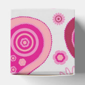 Pink Paisley Pattern Geschenkschachtel (Oben)