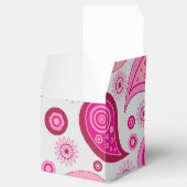 Pink Paisley Pattern Geschenkschachtel (Geöffnet)